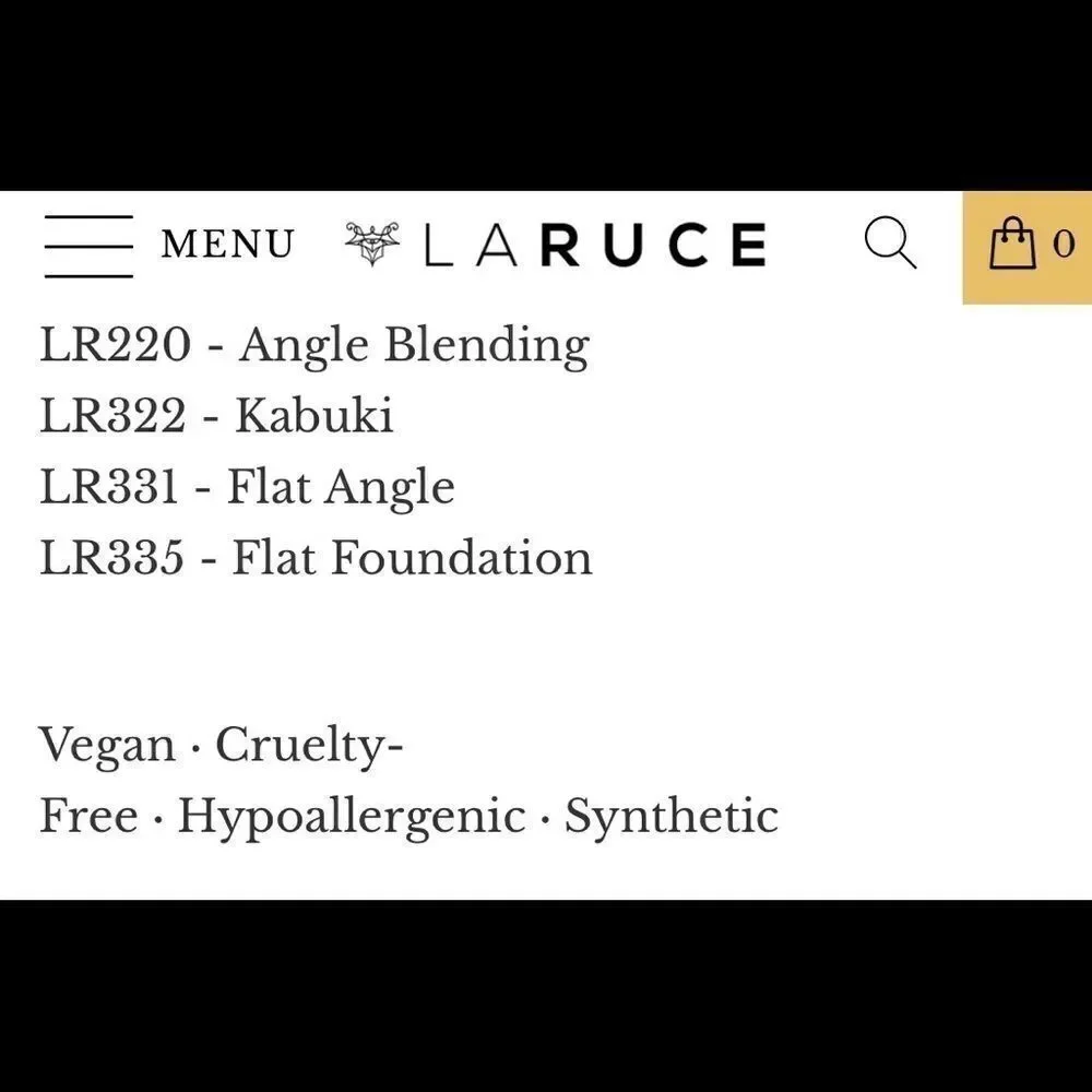 LARUCE Angle Contour Brush ! Amazing quality